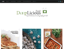 Tablet Screenshot of dieplicious.com